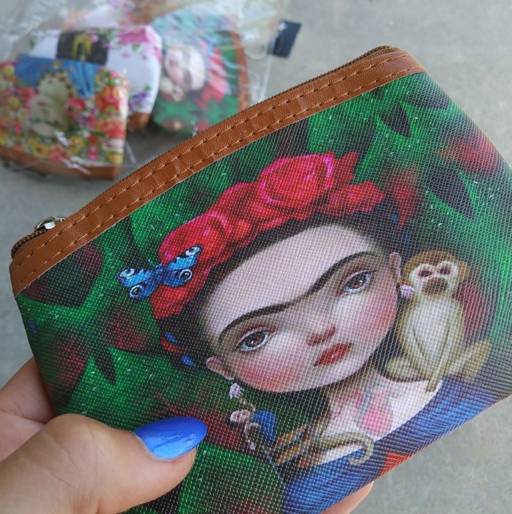 Frida Kahlo Coin Bags